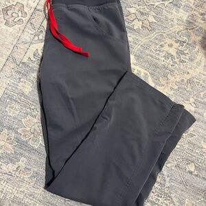 Figs Grey cargo scrub pants